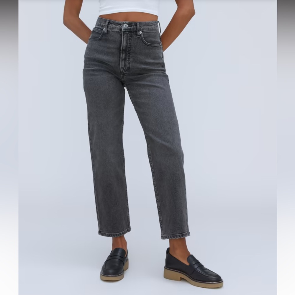 Everlane The Way High Jean Washed Black